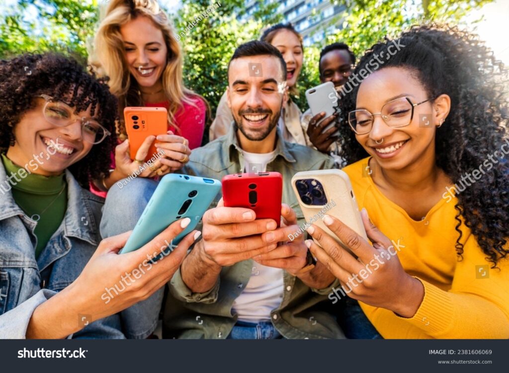Mobile phone users